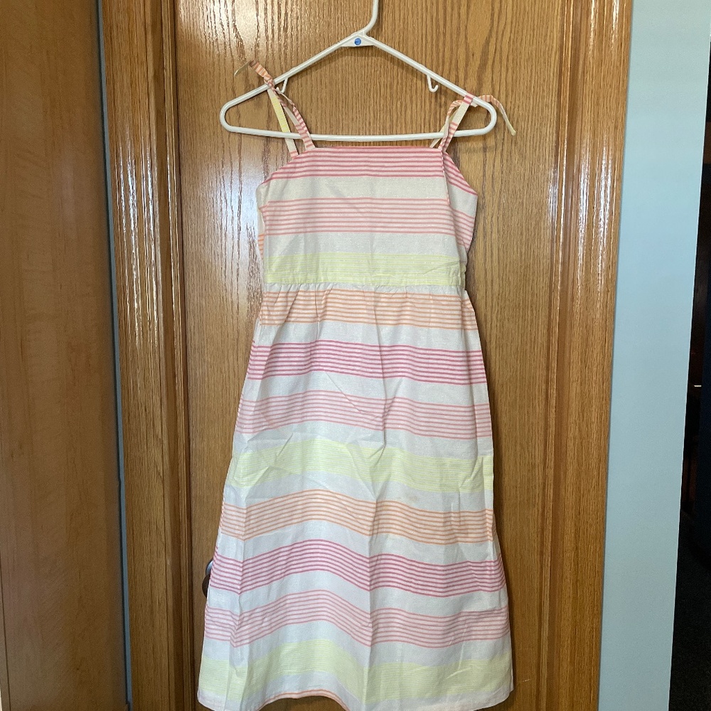 NWT Crazy 8 Girls Striped Dress Size 14